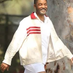 King Richard 2021 Will Smith White Cotton Jacket