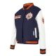 Wnba connecticut sun retro classics womens wool jacket