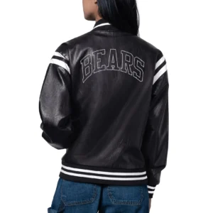 Womans chicago bears high heat black jacket