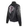 Womens atlanta falcons classic varsity jacket