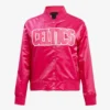Womens boston celtics triple pink jacket