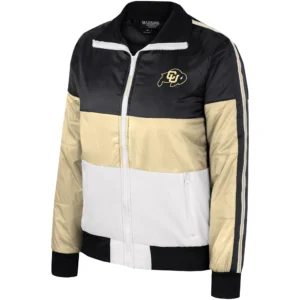 Womens colorado buffaloes color block jacket