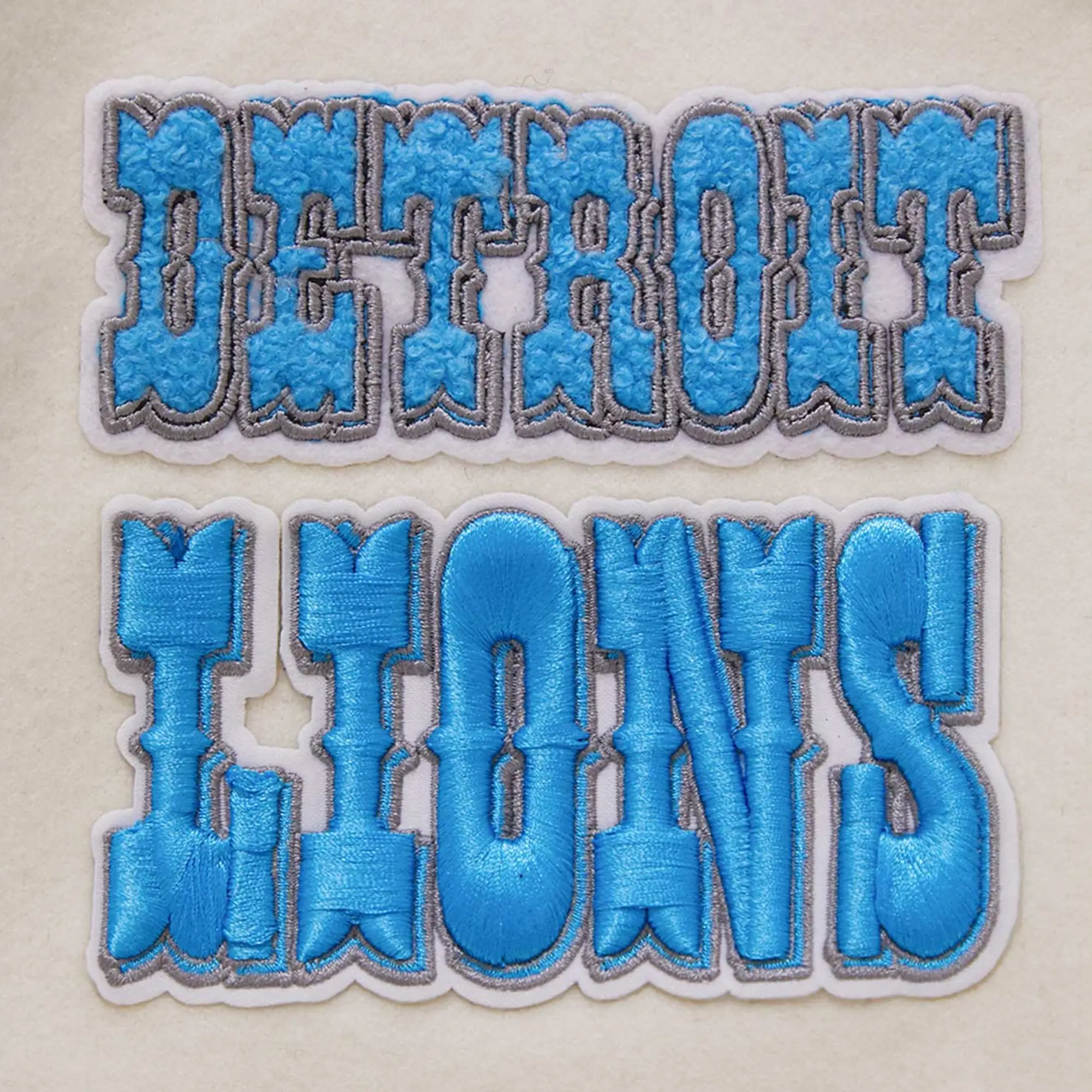 Womens detroit lions pro standard retro classic vintage white and black varsity jacket 5