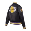 Womens los angeles lakers retro classic black satin
