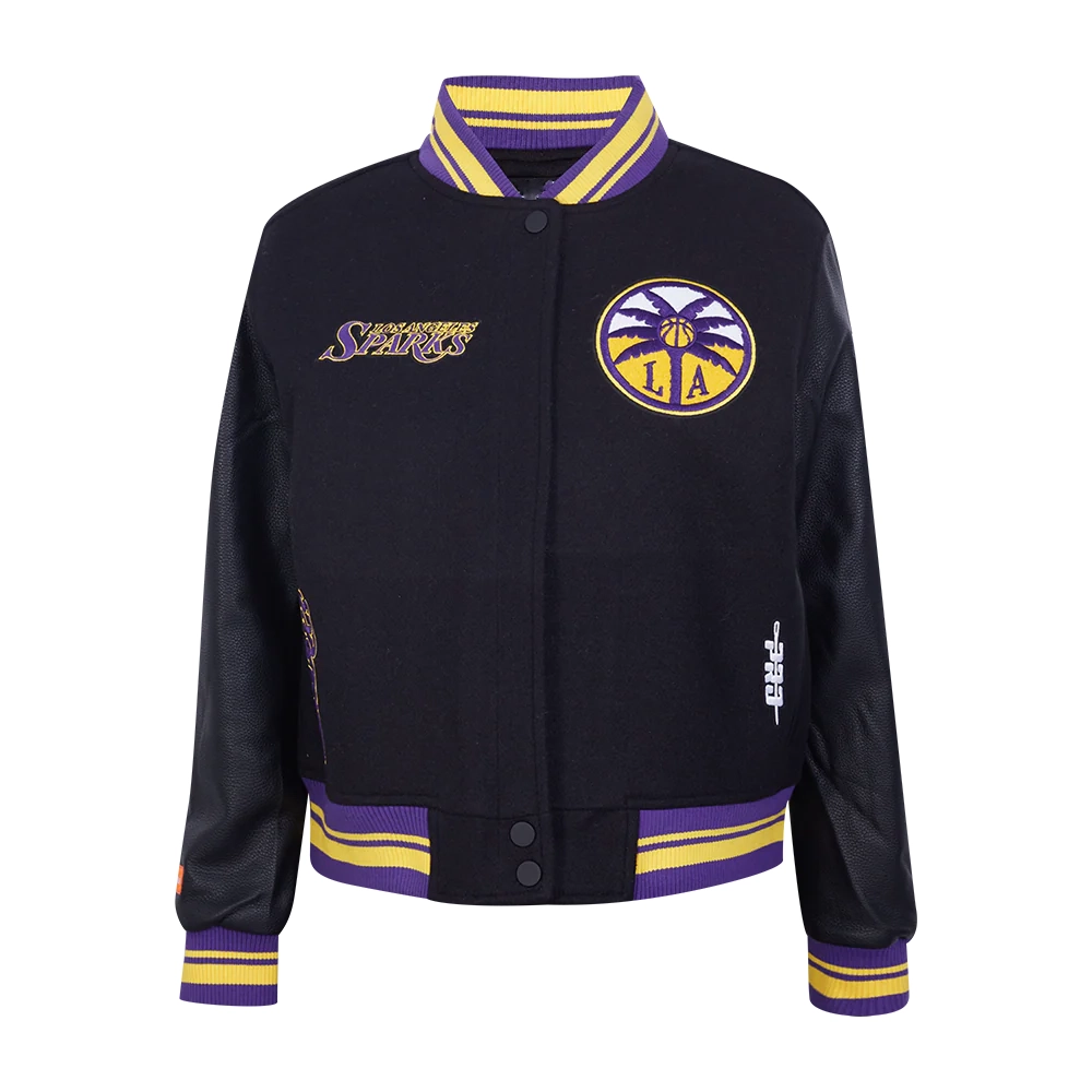 Womens los angeles sparks retro classic jacket