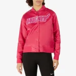 Miami Heat Women's Triple Pink Satin Jacket