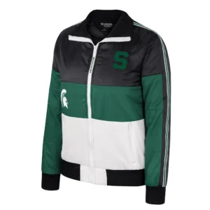 Womens michigan state spartans block jacket