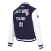 Womens new york yankees city ransom varsity jacket