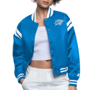 Womens oklahoma city thunder full count jacket