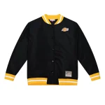 Los Angeles Lakers Women's Puffer Hardwood Classic Wool Jacket