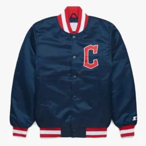 X cleveland guardians bomber jacket