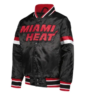 Youth starter black miami heat home game varsity s 1