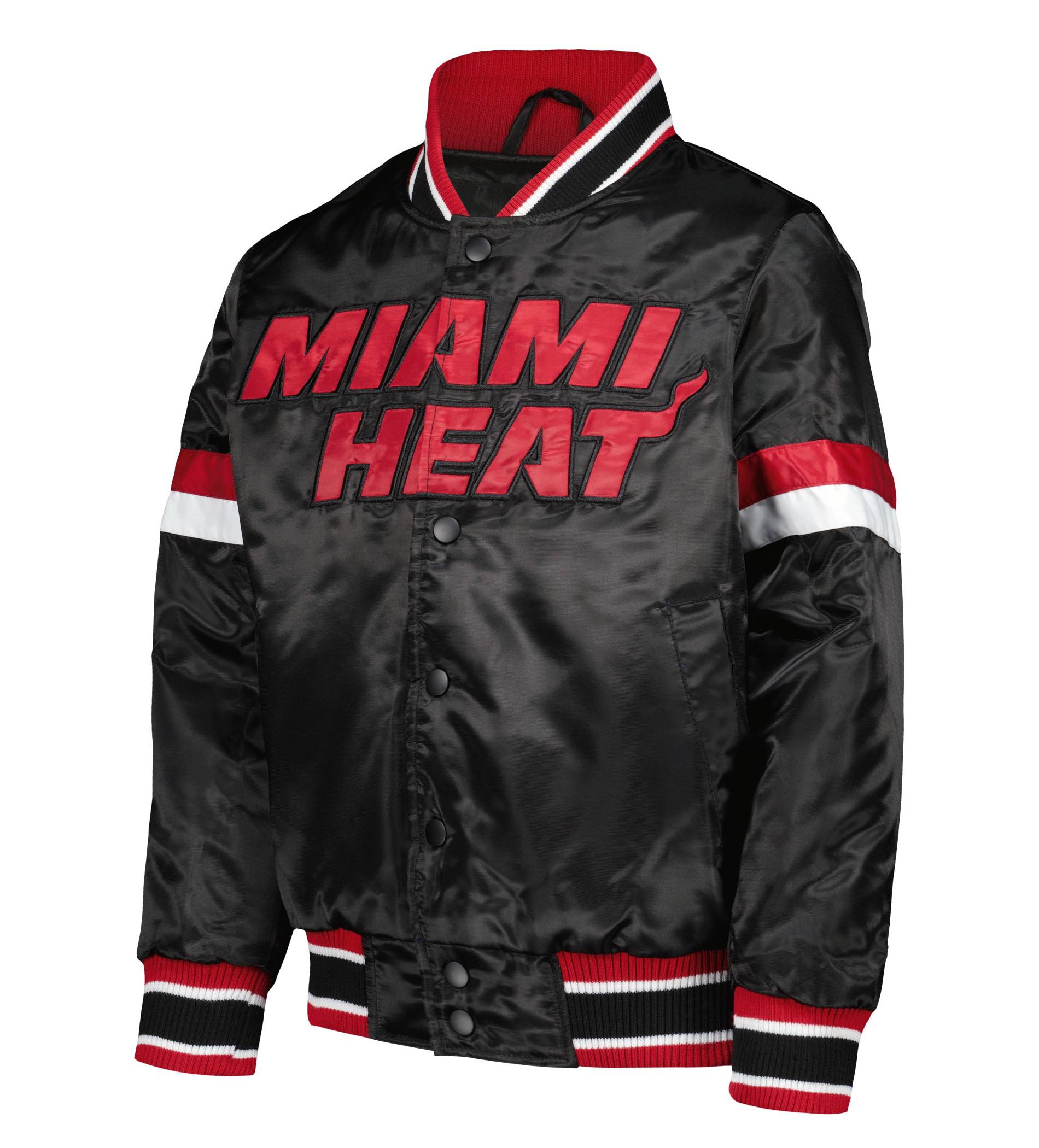 Youth starter black miami heat home game varsity s 1
