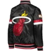 Youth starter black miami heat home game varsity s