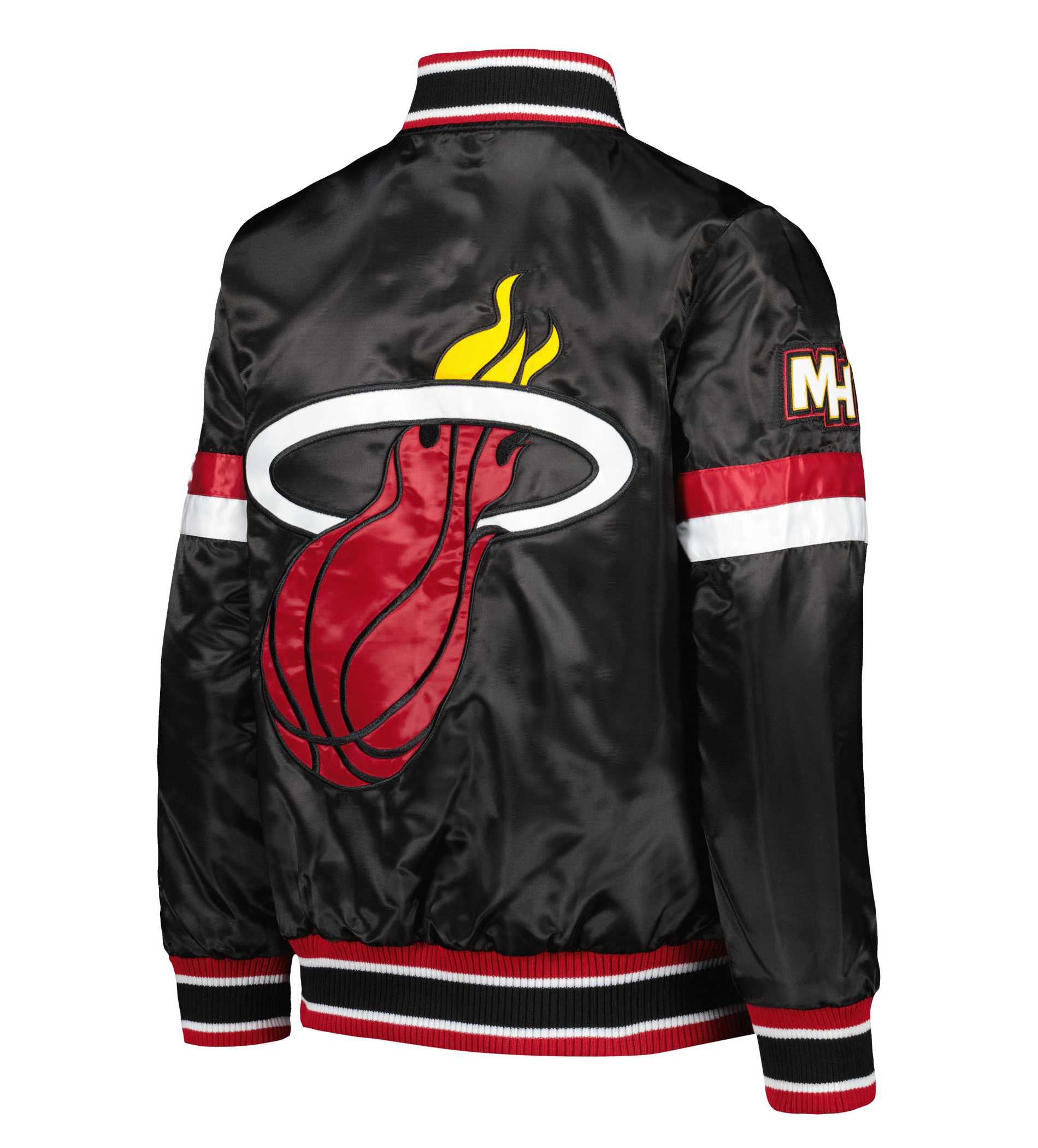 Youth starter black miami heat home game varsity s