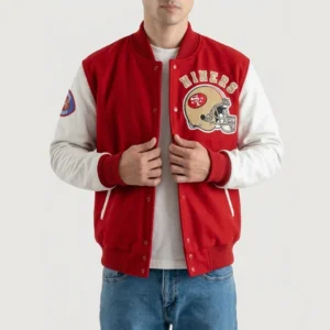 49ers varsity jacket l 1980