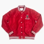 Alabama Crimson Tide Vintage Logo Red Satin Jacket