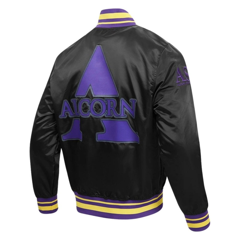 Alcorn state braves classic full snap varsity jacket