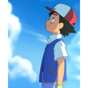 Ash ketchum blue jacket