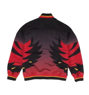 Authentic atlanta hawks 1995 96 warm up jacket 1