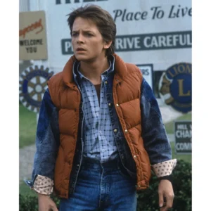 Back to the future marty mcfly puffer vest
