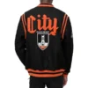 Baltimore city college navy wool varsity jacket 1