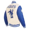 Baltimore colts retro classics wool cream jacket