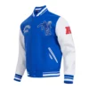 Baltimore colts retro classics wool leather jacket
