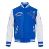 Baltimore colts retro classics wool leather varsity jacket
