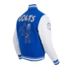 Baltimore colts retro classics wool varsity jacket