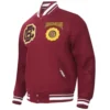 Bethunecookman wildcats maroon varsity jacket