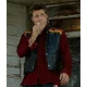 Brad pitt leather vest