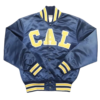 California golden bears 90s navy satin varsity jacket 1