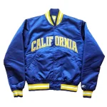 California Golden Bears 90’s Vintage Navy Satin Jacket