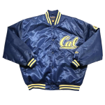California Golden Bears 80's Vintage Navy Satin Jacket