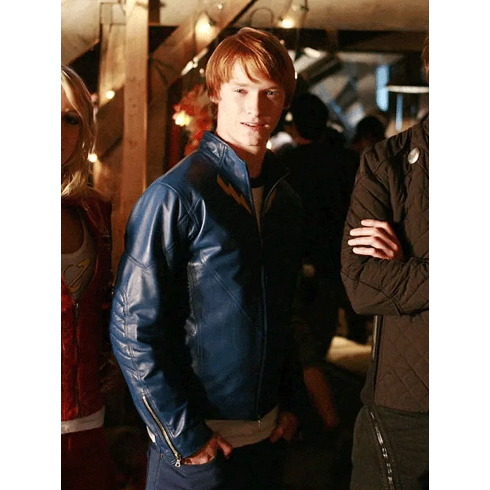 Calum worthy smallville jacket