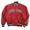Carolina gamecocks the enforcer navy satin varsity jacket 1