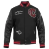 Clark atlanta panthers classic black jacket