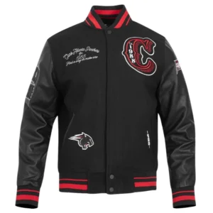 Clark atlanta panthers classic black jacket