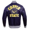 Coppin state eagles classic satin jacket