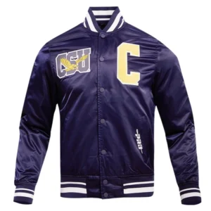Coppin state eagles classic varsity jacket