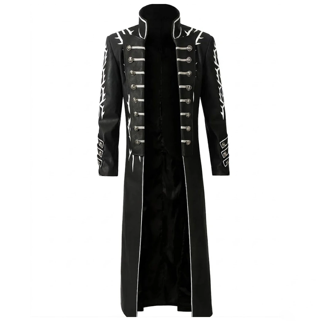 Devil may cry vergil leather coat