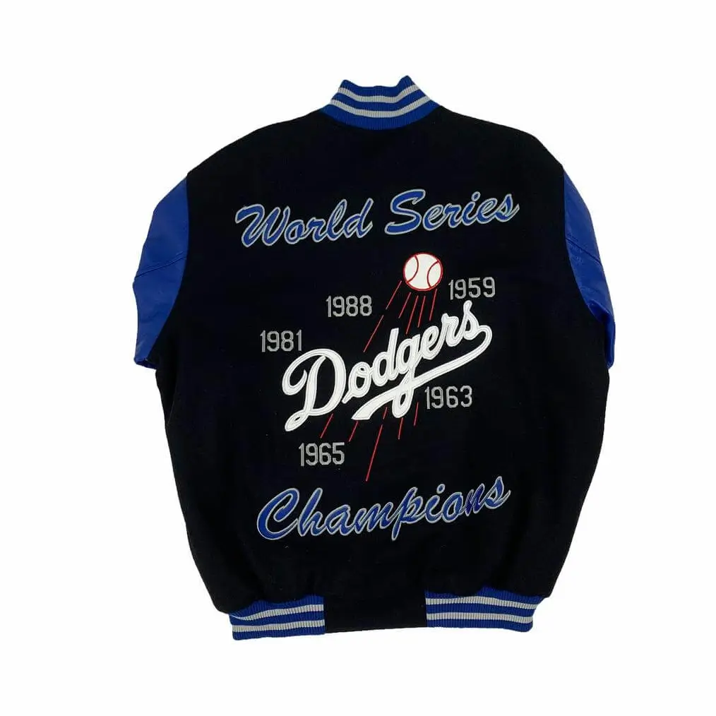 Dodgers world series champions varsity jacket 2