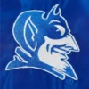 Duke blue devils bomber blue satin varsity jacket 1