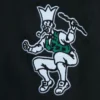 Exploded logo warm up jacket boston celtics 2