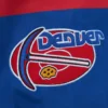 Exploded logo warm up jacket denver nuggets 2