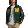 Famu the national 1984 champions of america greenblack satin varsity jacket 1
