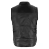 Fight club black leather vest
