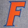 Florida gators classic greywhite wool leather patches