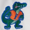 Florida gators classic greywhite wool leather varsity patch